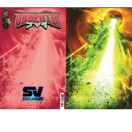 ***Wait to list Godzilla Kai-Sei Era: #1 [UltraRaw26 Shopville x SDCC Exclusive Virgin] 2025 Comics IDW Publishing