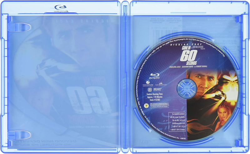 Gone in 60 Seconds [Blu-Ray] Blu-Ray Movie Paramount Pictures