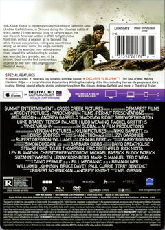 Hacksaw Ridge - Steelbook [Blu-Ray] Blu-Ray Steelbook Shopville