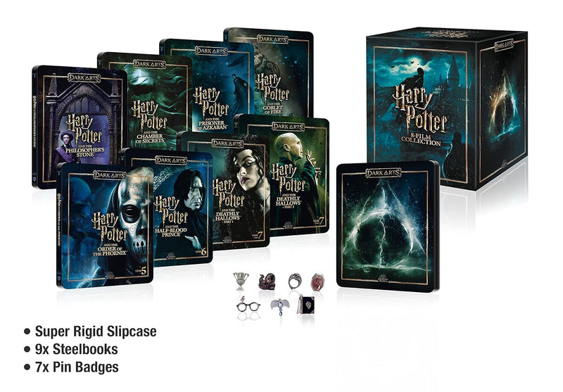 Harry Potter: Dark Arts Blu-ray Steelbook Collection [Blu-ray + 4K UHD] Blu-Ray Collector Warner Bros.