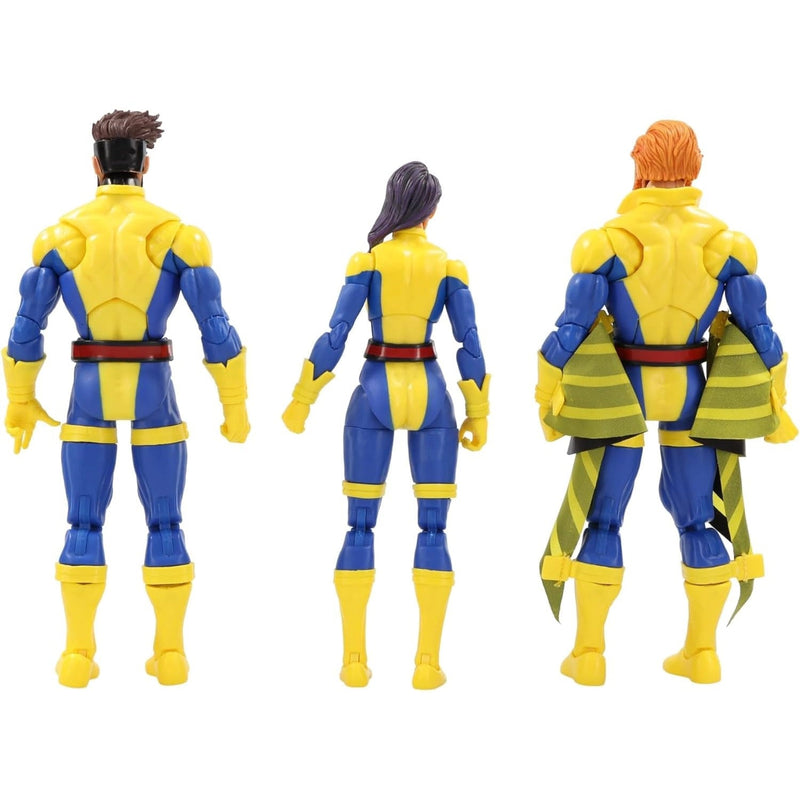 Marvel Legends Series: Gambit / Banshee / Psylocke 60th Anniversary Collection Toys & Games Hasbro