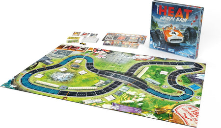Heat - Pedal to the Metal: Heavy Rain [Board Game, 1 - 7 Players] Board Game Asmodee