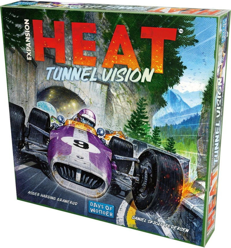 Heat - Pedal to the Metal: Tunnel Vision [Board Game, 2-6 Players] Board Game Days of Wonder