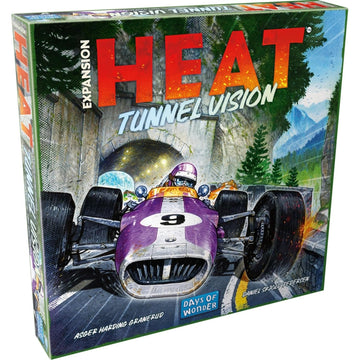 Heat - Pedal to the Metal: Tunnel Vision [Board Game, 2-6 Players] Board Game Days of Wonder