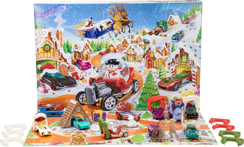 Hot Wheels: 2025 Advent Calendar Toys & Games Mattel