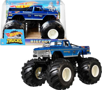 Hot Wheels: Oversized Monster Trucks Bigfoot 4x4x4 Toys & Games Mattel