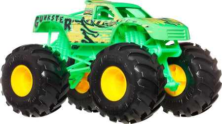 Hot Wheels: Oversized Monster Trucks Gunkster Toys & Games Mattel