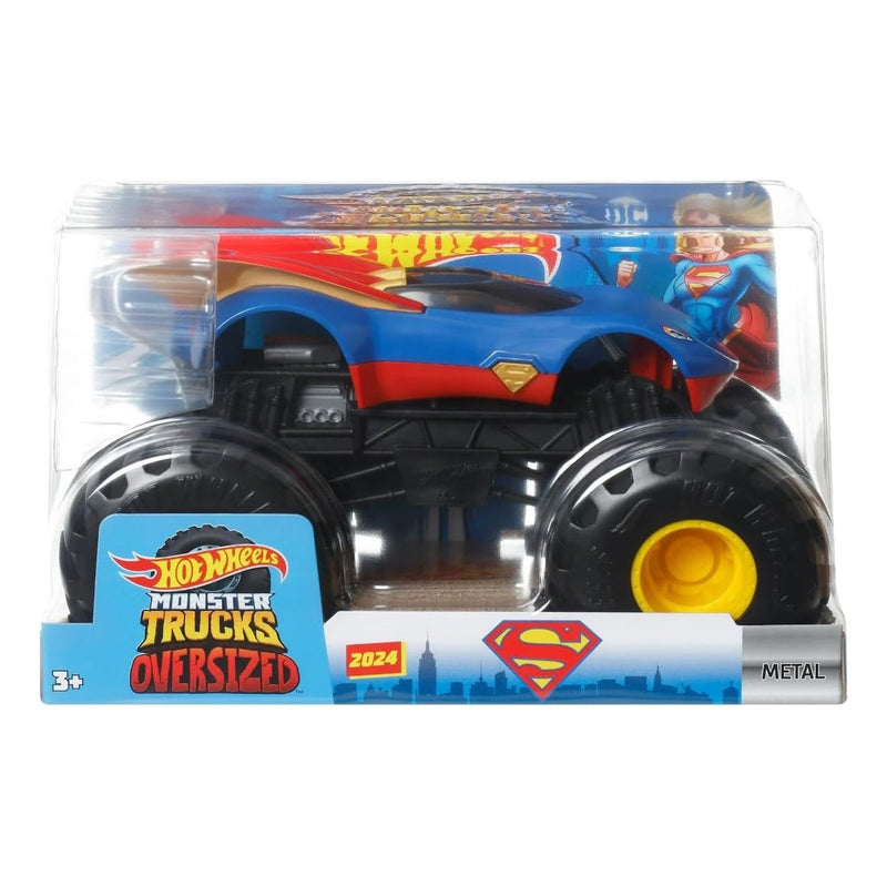 Hot Wheels: Oversized Monster Trucks Superman Truck Toys & Games Mattel