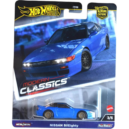 Hot Wheels: Premium Car Culture Modern Classics Nissan SilEighty - 1:64 Scale Toys & Games Mattel