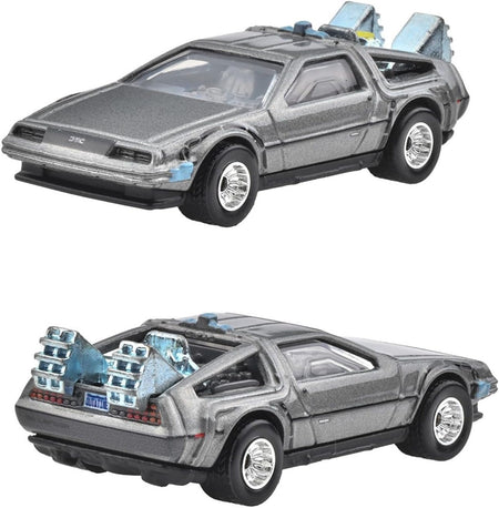 Hot Wheels Premium: Pop Culture - Back to the Future Time Machine Toys & Games Mattel