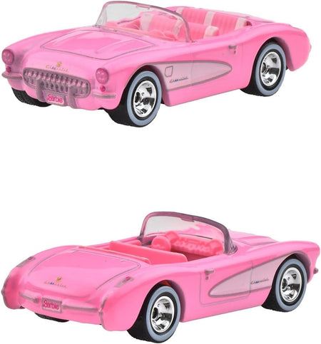 Hot Wheels Premium: Pop Culture - Barbie Movie 1956 Corvette Toys & Games Mattel