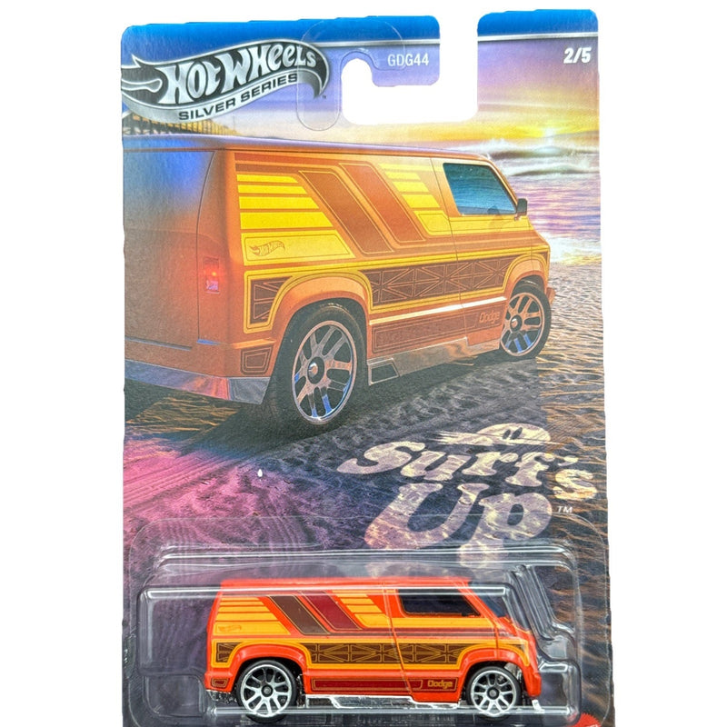 Hot Wheels: Silver Series Custom 77 Dodge Van Toys & Games Mattel