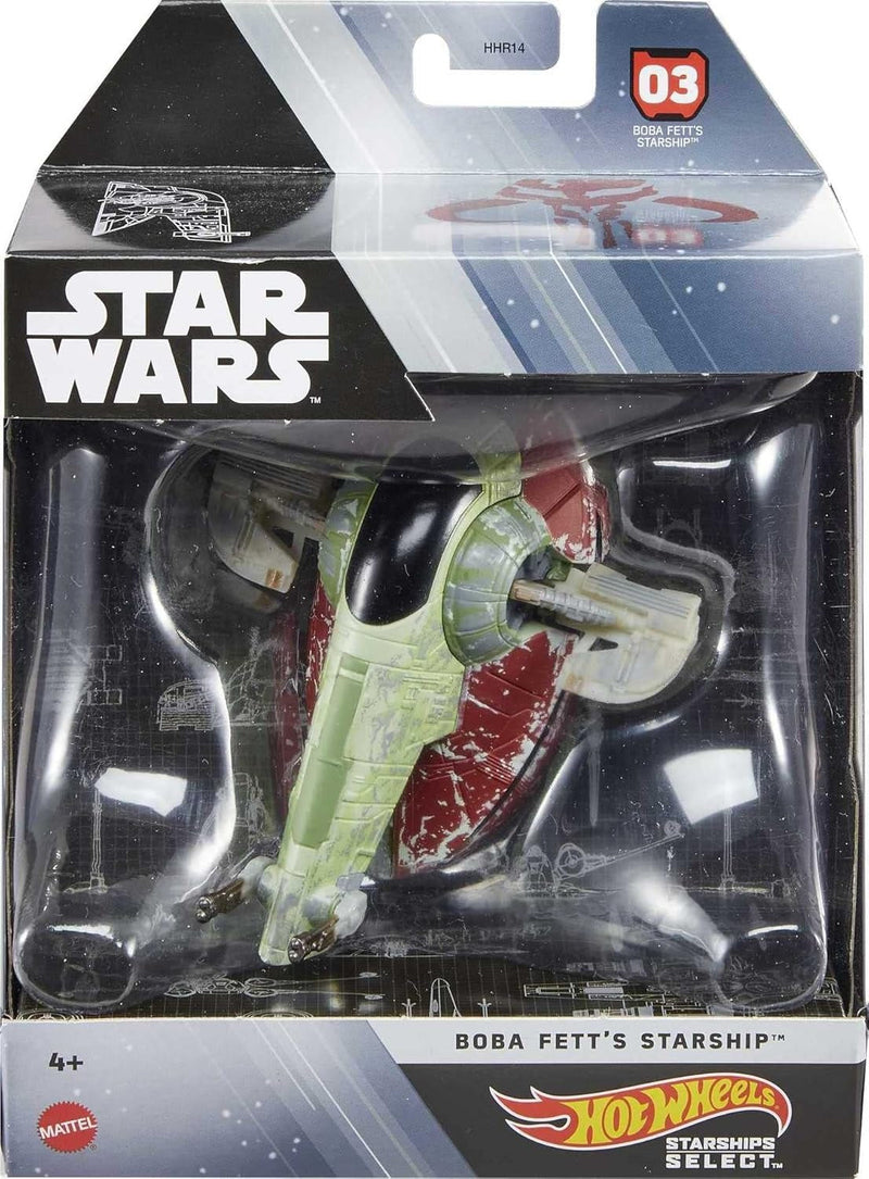 Hot Wheels: Starships Select - Boba Fetts Starship Toys & Games Mattel