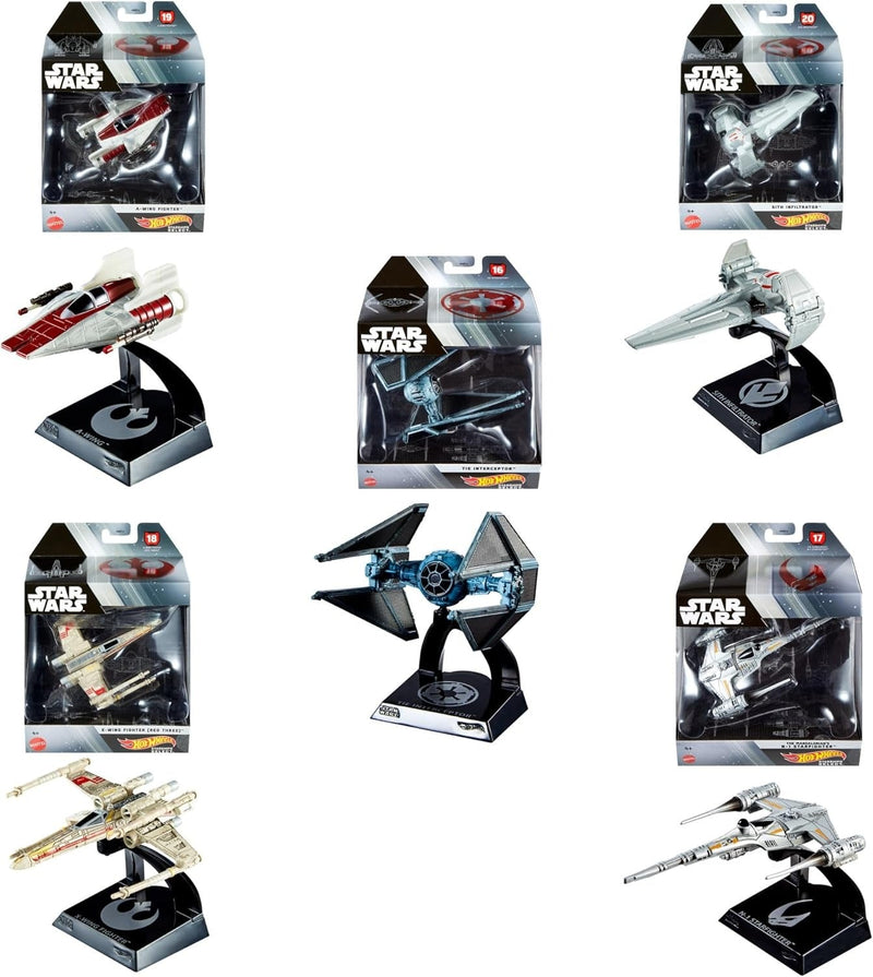 Hot Wheels: Star Wars Starships Select - The Mandalorians N1 Starfighter Toys & Games Mattel