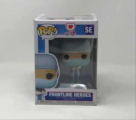 Funko Pop! Heroes: Front Line Worker - Female Hospital Worker #1 [USED - DAMAGED BOX] Toys & Hobbies Funko