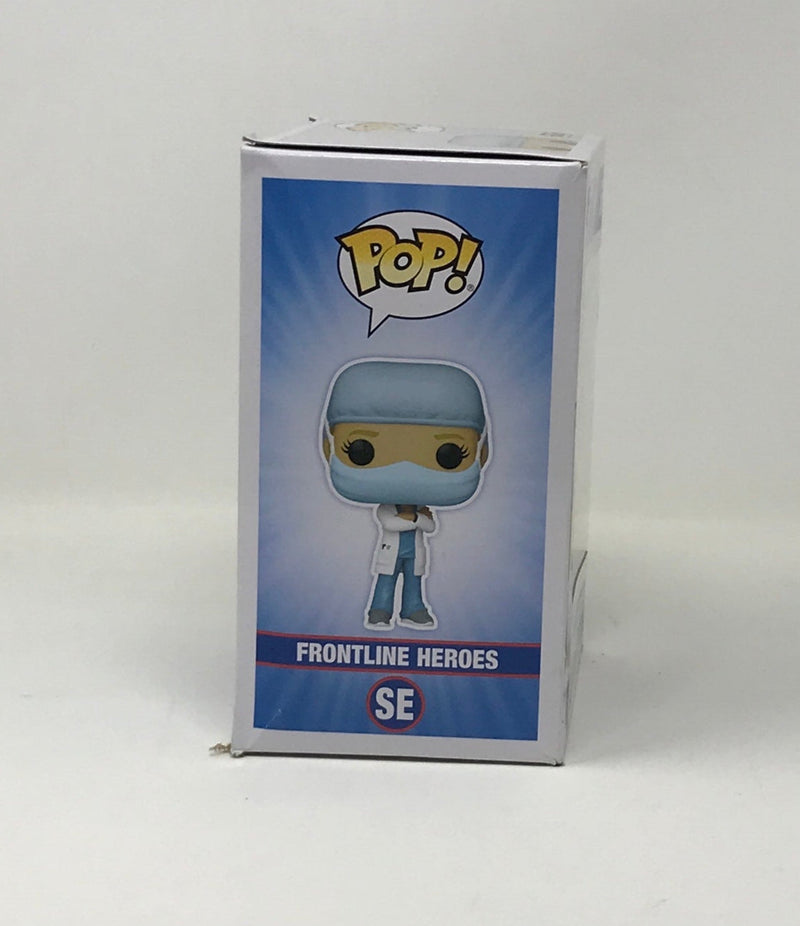 Funko Pop! Heroes: Front Line Worker - Female Hospital Worker #1 [USED - DAMAGED BOX] Toys & Hobbies Funko