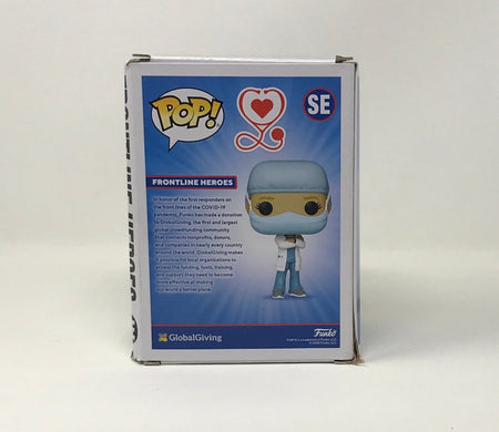 Funko Pop! Heroes: Front Line Worker - Female Hospital Worker #1 [USED - DAMAGED BOX] Toys & Hobbies Funko
