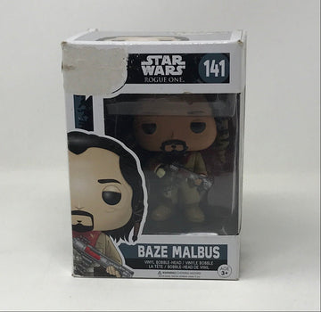Funko Pop! Star Wars Rogue One: Baze Malbus #141 [USED - DAMAGED BOX] Toys & Hobbies Funko