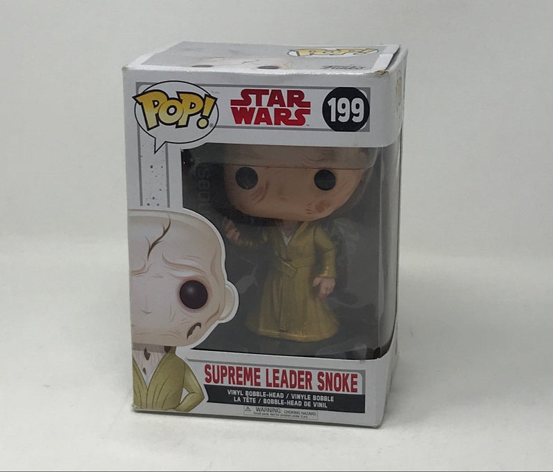 Funko POP! Star Wars: The Last Jedi - Supreme Leader Snoke #199 [USED - DAMAGED BOX] Toys & Hobbies Funko