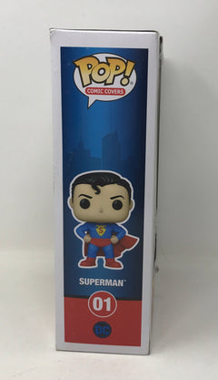 Funko Pop! Comic Cover: DC Superman Action Comic #01 [USED - DAMAGED BOX] Collectible Funko
