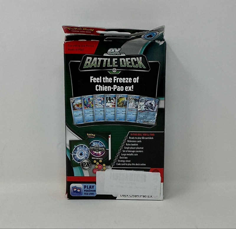Pokemon: EX Battle Deck Chien-Pao EX [COMPLETE] Card Game Pokemon