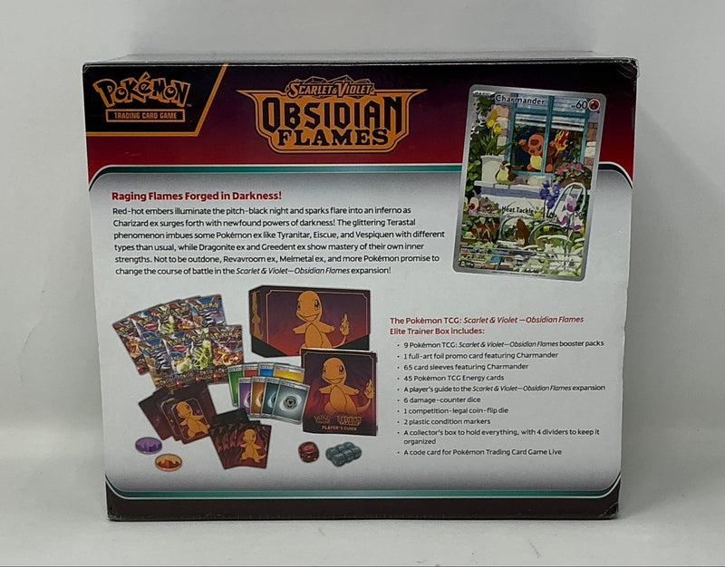 Pokémon TCG: Scarlet & Violet - Obsidian Flames Elite Trainer Box [COMPLETE] Card Game Pokemon