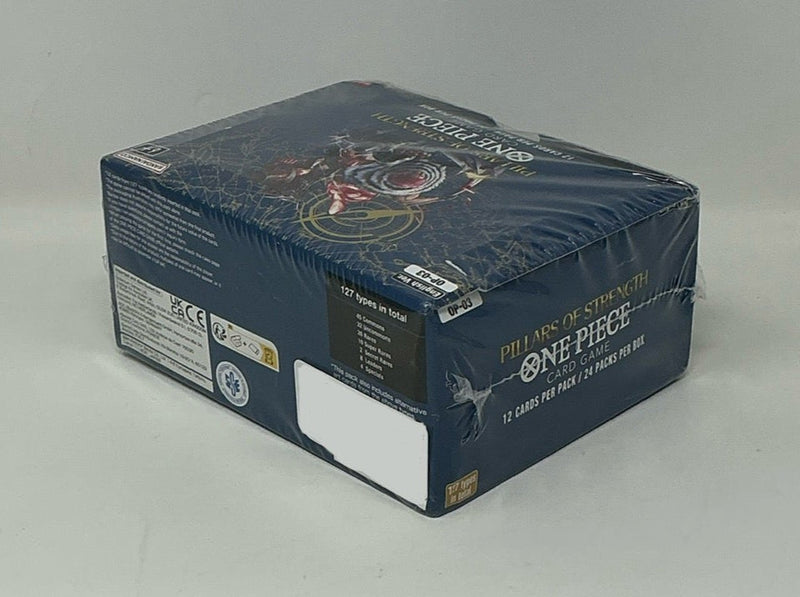One Piece TCG: Pillars Of Strength Booster Box [OP-03] [USED - DAMAGED BOX] Card Game Bandai Namco
