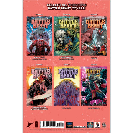 Invincible Universe Battle Beast: #2 [Rachta Lin Shopville Exclusive Virgin] Comics Image Comics