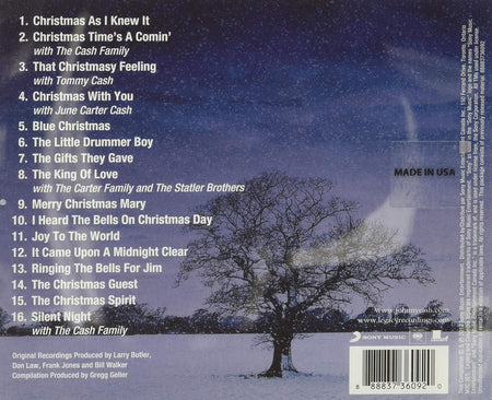 Johnny Cash: The Classic Christmas Album [Audio CD] Music (CD) Legacy