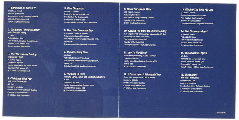 Johnny Cash: The Classic Christmas Album [Audio CD] Music (CD) Legacy