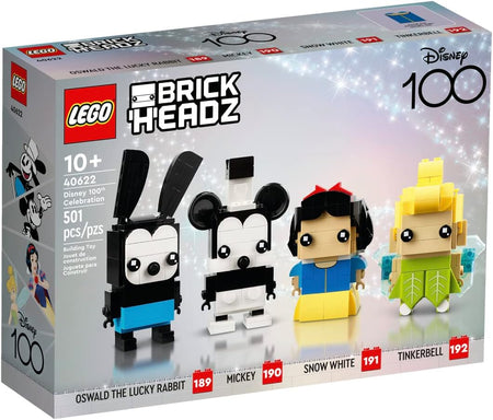 LEGO Brickheadz: Disney 100th Celebration - 501 Piece Building Kit [LEGO, #40622] LEGO LEGO