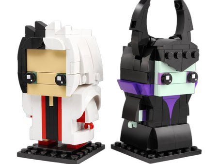 LEGO Brickheadz: Disney Cruella and Maleficent - 320 Piece Building Set [LEGO, #40620] LEGO LEGO