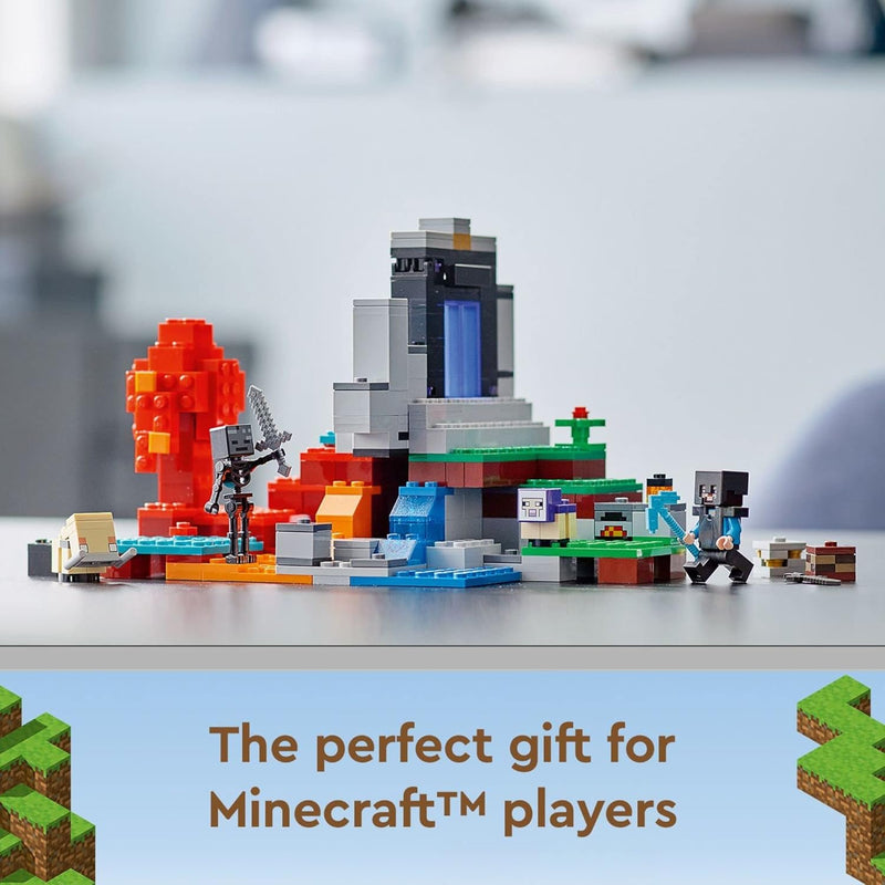 LEGO Minecraft: The Ruined Portal - 316 Piece Building Kit [LEGO, #21172] LEGO LEGO