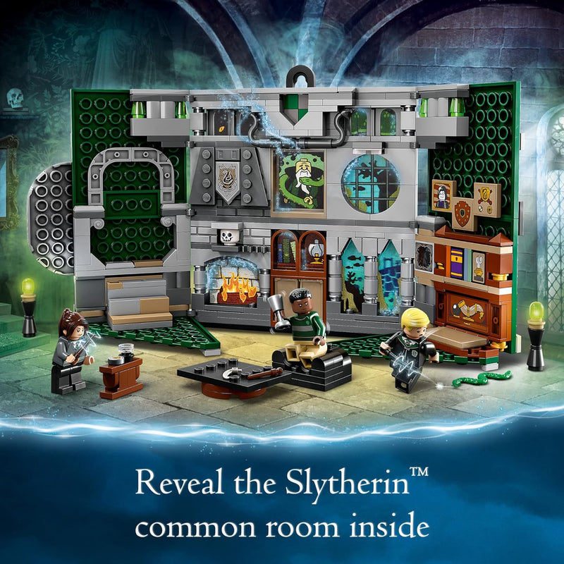 LEGO: Harry Potter Slytherin House Banner - 349 Piece Building Kit [LEGO, #76410] LEGO LEGO