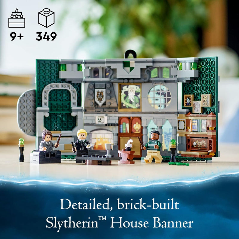 LEGO: Harry Potter Slytherin House Banner - 349 Piece Building Kit [LEGO, #76410] LEGO LEGO