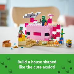 LEGO Minecraft: Axolotl House - 242 Piece Building Kit [LEGO, #21247] LEGO LEGO