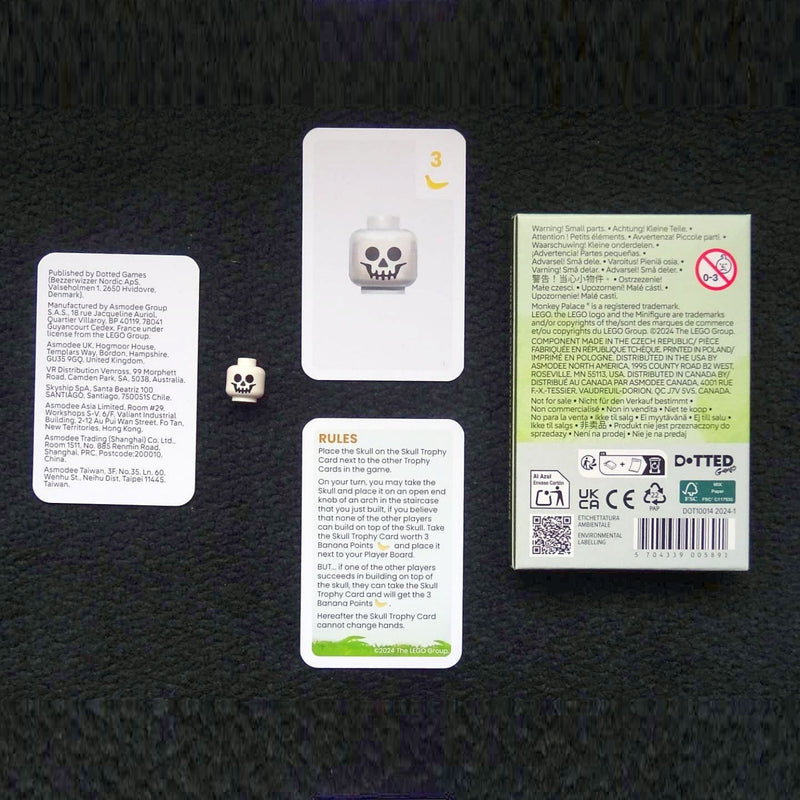 Monkey Palace: Lego Skull Micro Expansion [Board Game Expansion] Board Game Asmodee