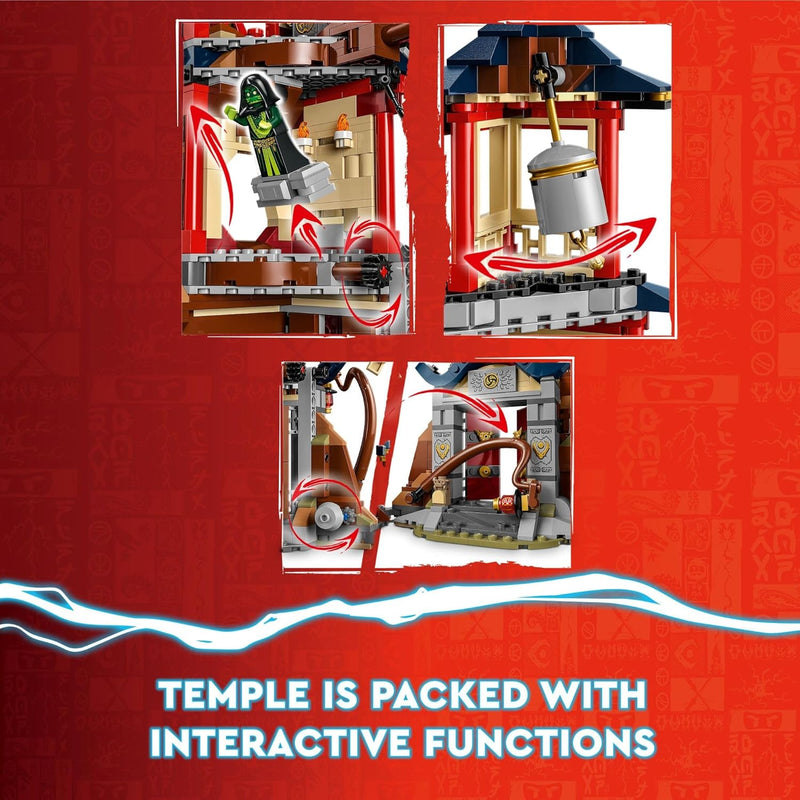 LEGO Ninjago: Temple of The Dragon Energy Cores - 1029 Piece Building Set [LEGO, #71795] LEGO LEGO