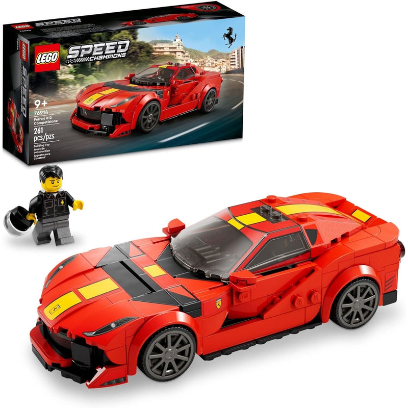 LEGO: Speed Champions Ferrari 812 Competition - 261 Piece Building Kit [LEGO, #76914] LEGO LEGO