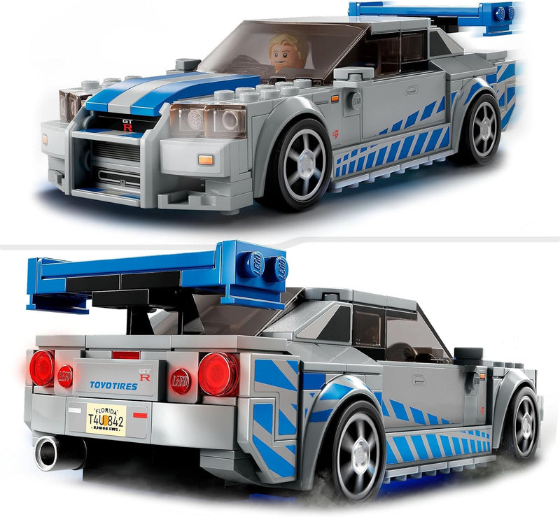 LEGO: Speed Champions 2 Fast 2 Furious Nissan Skyline - 319 Piece Building Kit [LEGO, #76917] LEGO LEGO