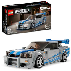 LEGO: Speed Champions 2 Fast 2 Furious Nissan Skyline - 319 Piece Building Kit [LEGO, #76917] LEGO LEGO