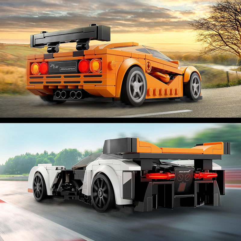 LEGO Speed Champions: McLaren Solus GT and McLaren F1 LM - 581 Piece Building Kit [LEGO, #76918] LEGO LEGO