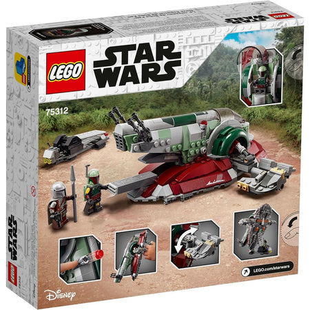 LEGO Star Wars: Boba Fett Starship - 593 Piece Building Kit [LEGO, #75312] LEGO LEGO