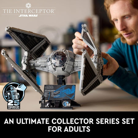 LEGO Star Wars TIE Interceptor - 1931 Piece Building Kit [LEGO, #75382] LEGO LEGO