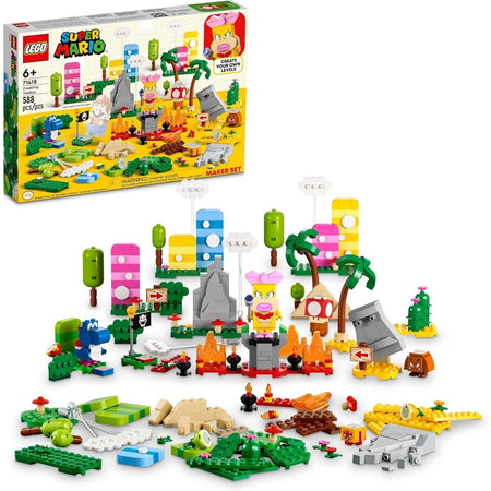 LEGO: Super Mario Creativity Toolbox Maker Set - 588 Piece Building Kit [LEGO, #71418] LEGO LEGO