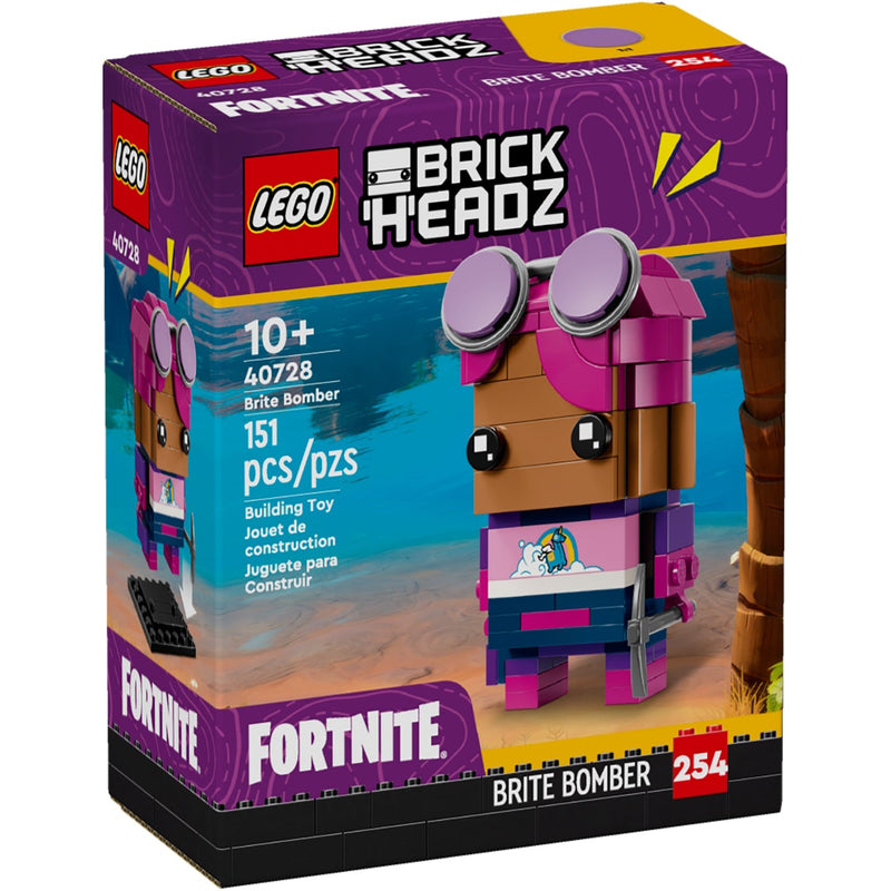 LEGO: Brickheadz Fortnite Brite Bomber - 151 Piece Building Kit [LEGO, #40728] LEGO LEGO