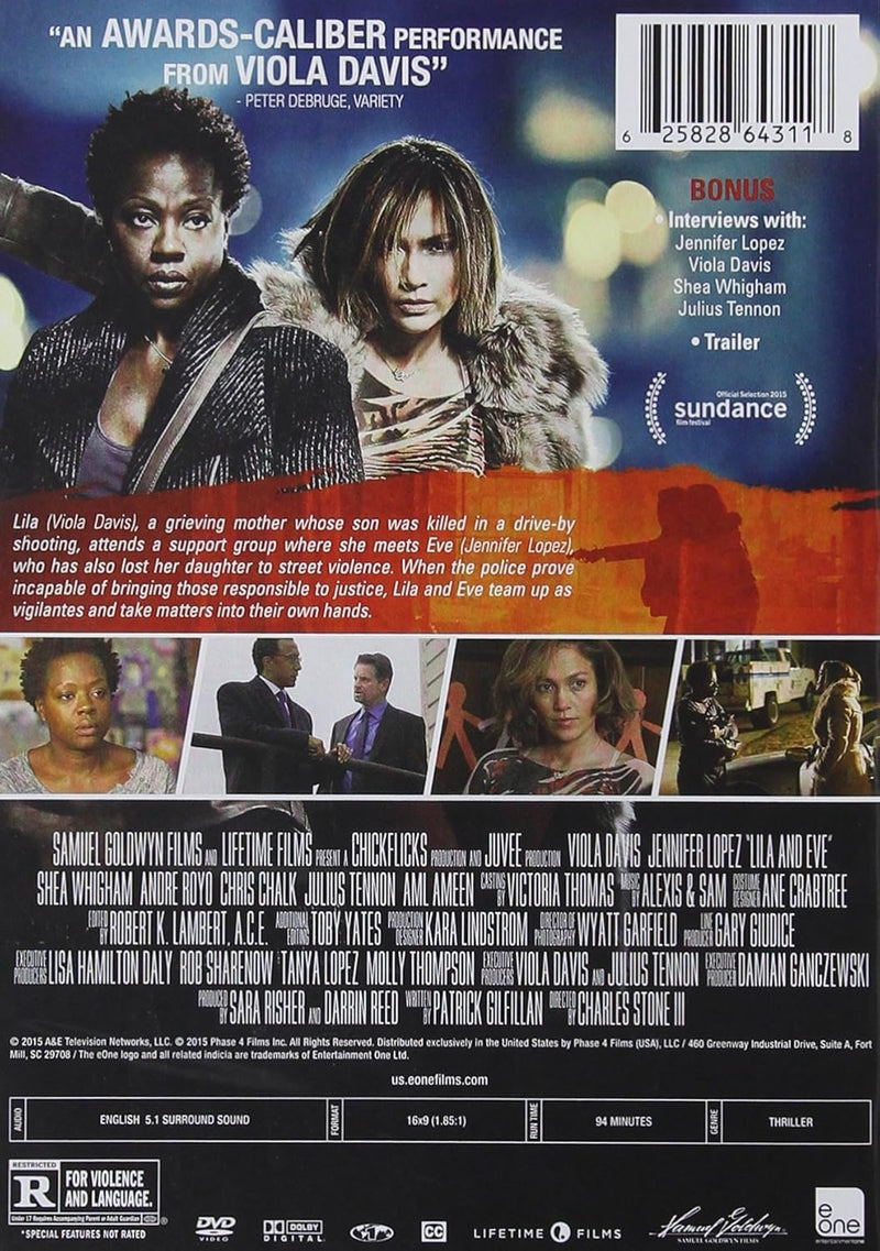 Lila & Eve [Blu-Ray] Blu-Ray Movie EOne