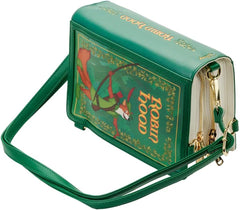 Loungefly: Disney Robin Hood Book Convertible Crossbody Clothing and Apparel Loungefly
