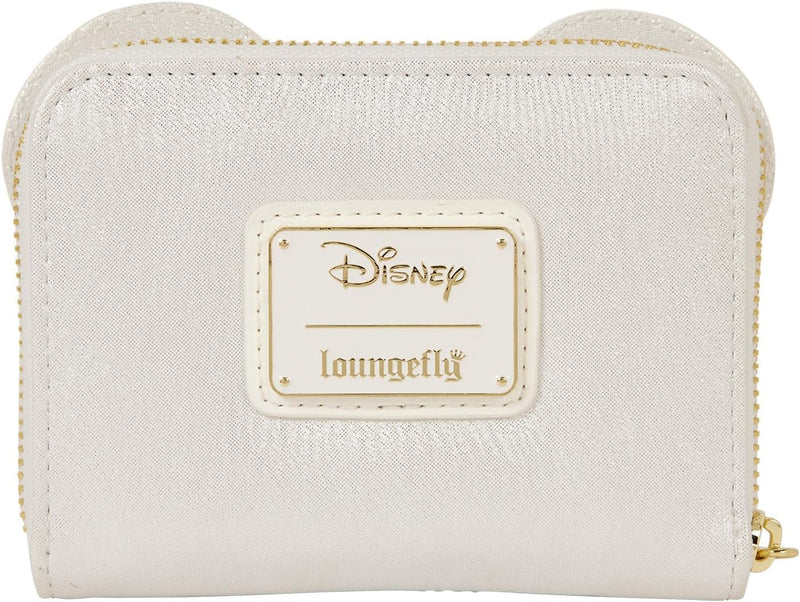 Loungefly: Disney Wedding Zip Around Wallet Clothing and Apparel Loungefly