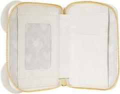 Loungefly: Disney Wedding Zip Around Wallet Clothing and Apparel Loungefly